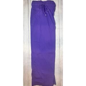 Freedom Fit Zone Women’s Purple Skirt 2X Cotton Side Slits & Pockets NWOT